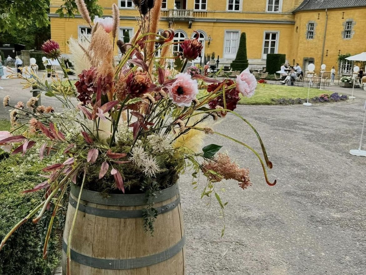 Komplettes Hochzeitsstyling